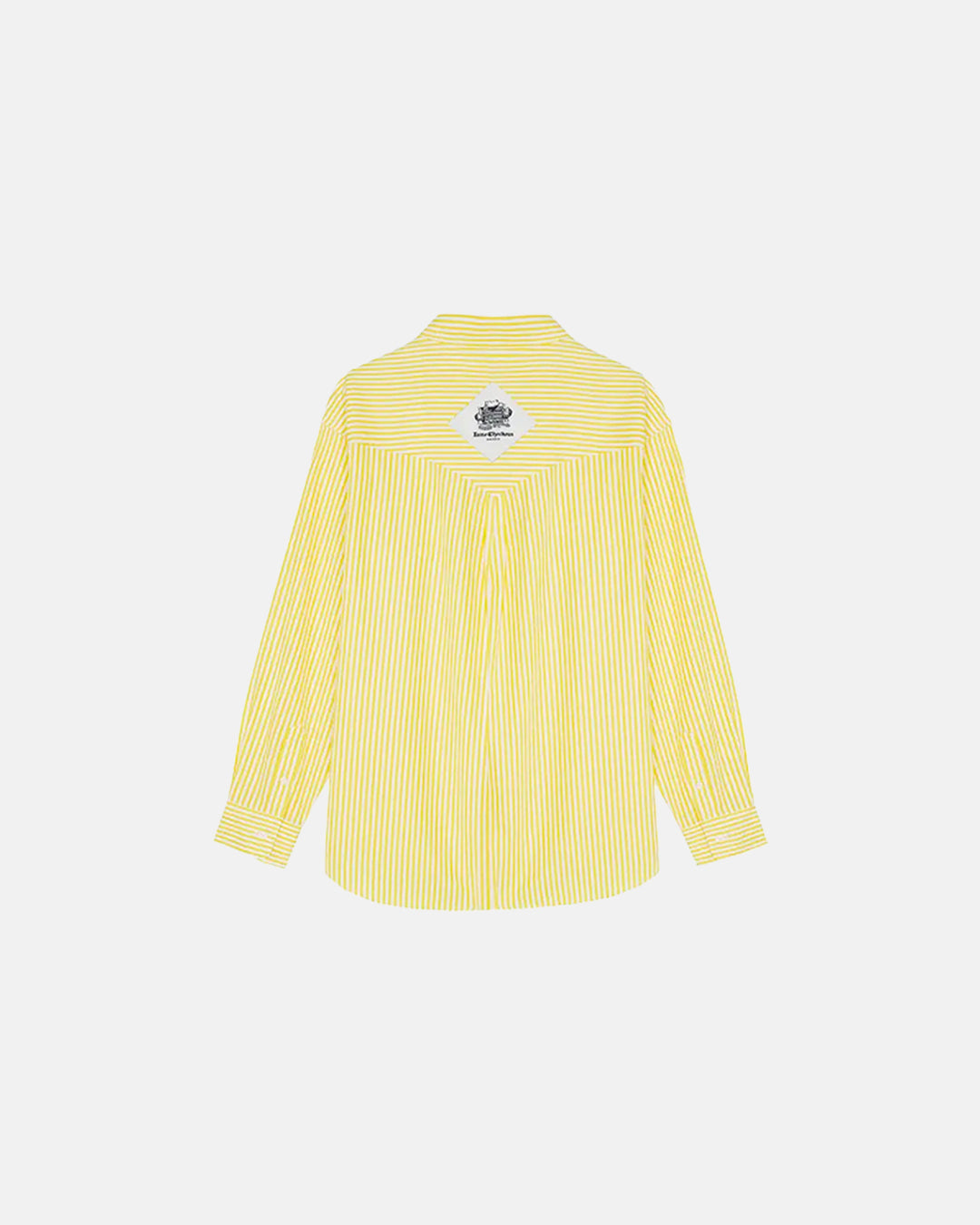 Yellow/White Striped Western Shirt