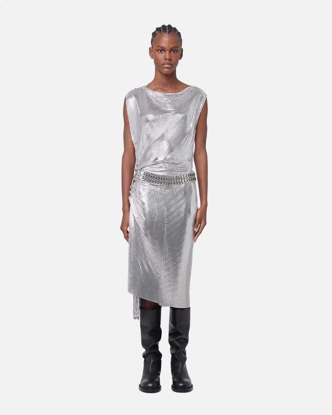 Jewel Belt Black/Silver