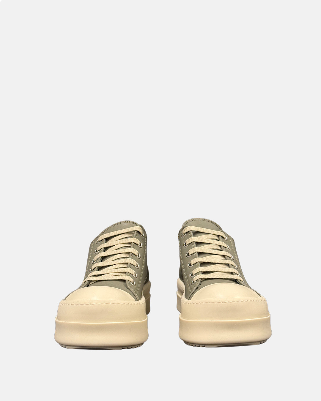 Low Mega Bumper Leather Sneaker Celadon/Milk/Milk