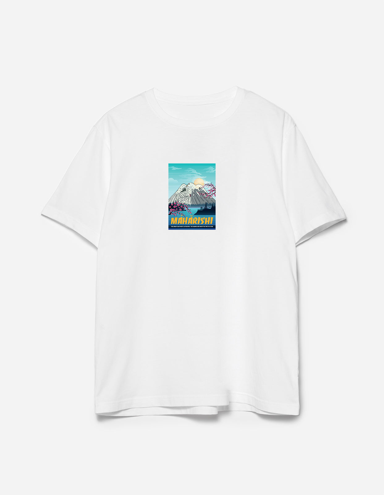 Mountain T Shirt White