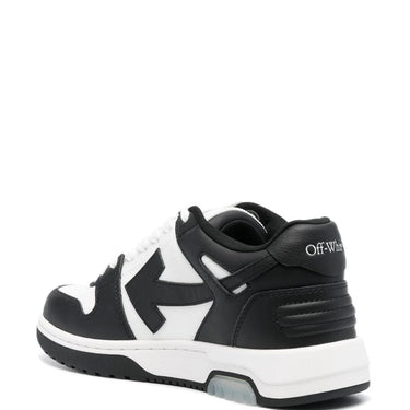 Off White Women Out Of Office Calf Leather White Black2