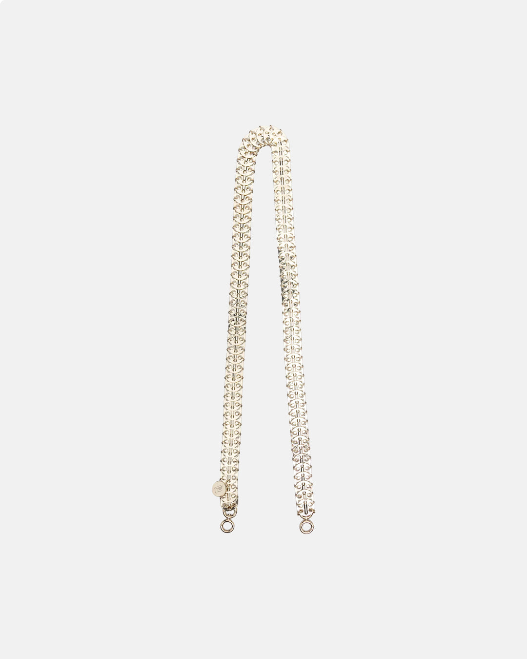 Chainmail Bag Strap Light Gold