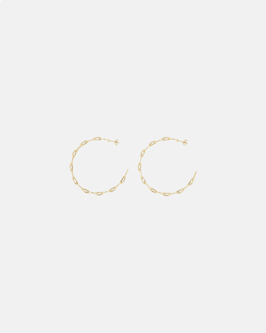Eight Nano Hoop Hoop Earring Gold