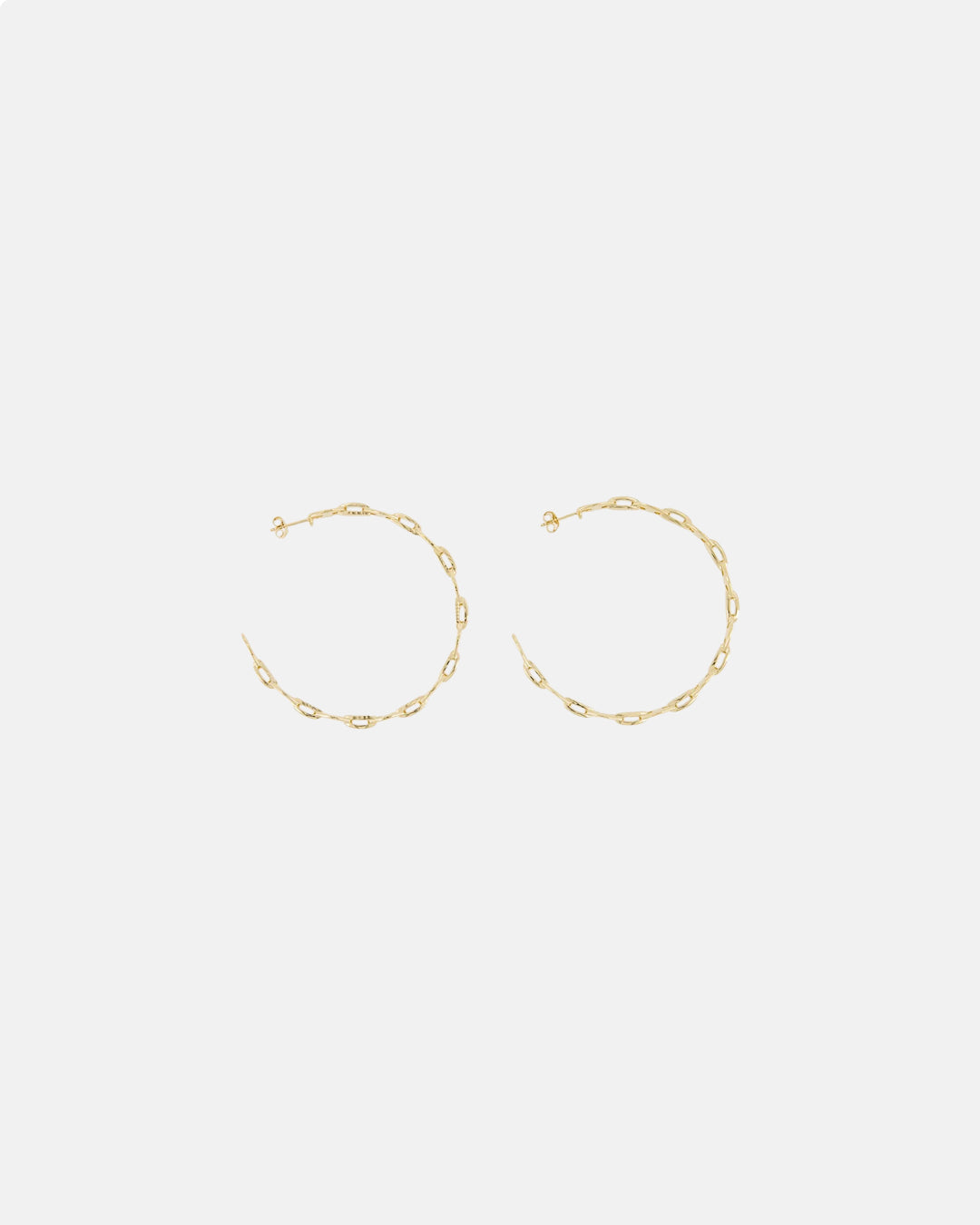 Eight Nano Hoop Hoop Earring Gold