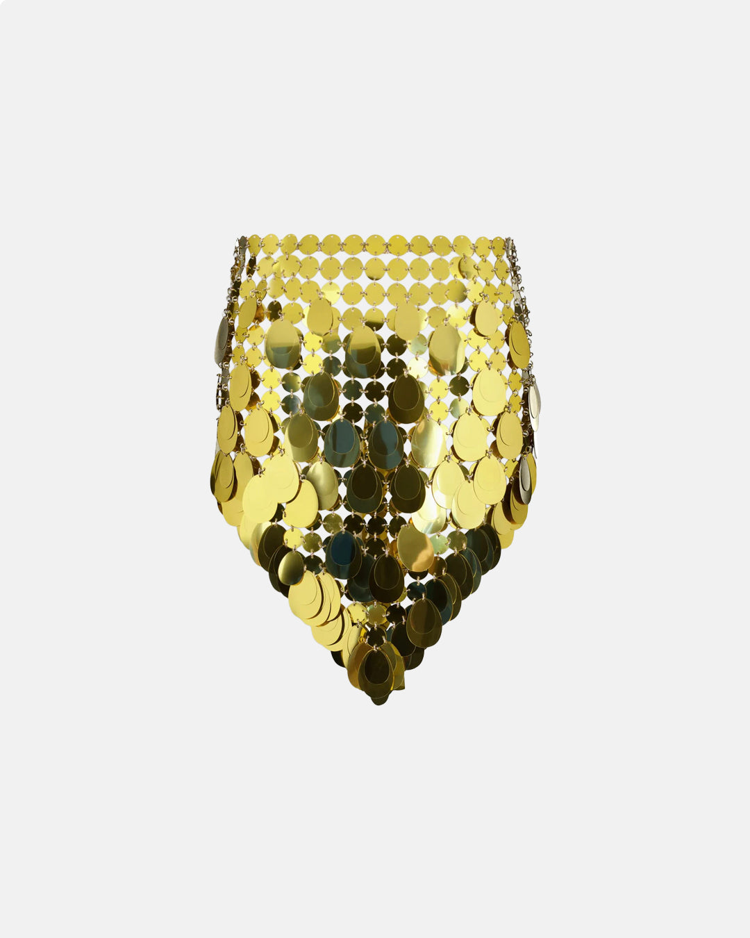 Jupe MIni Skirt Gold