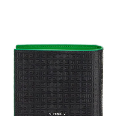 Givenchy Wallet In 4G Micro Leather Black/Green