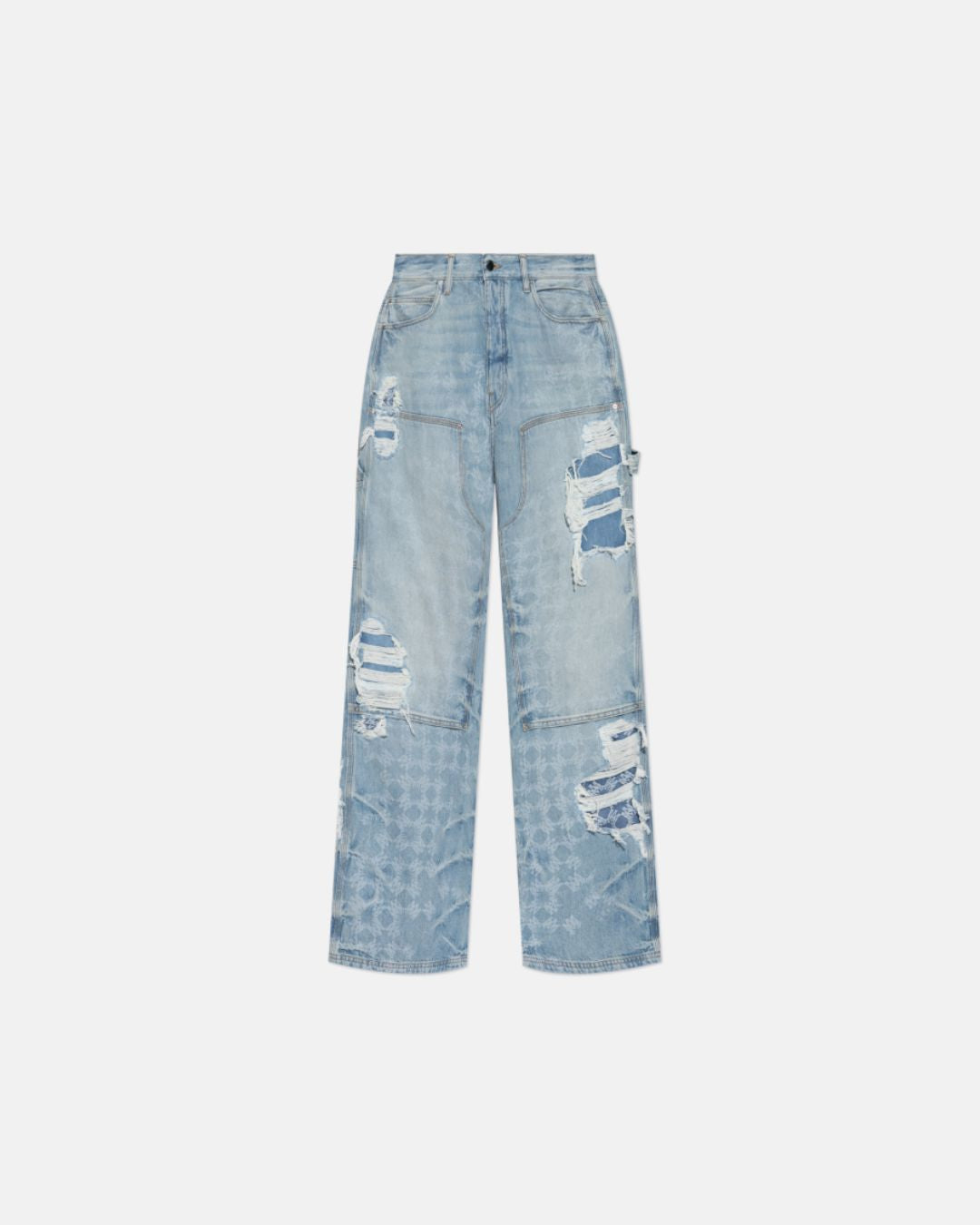 Ma Denim Repair Carpenter Jean Faded Indigo