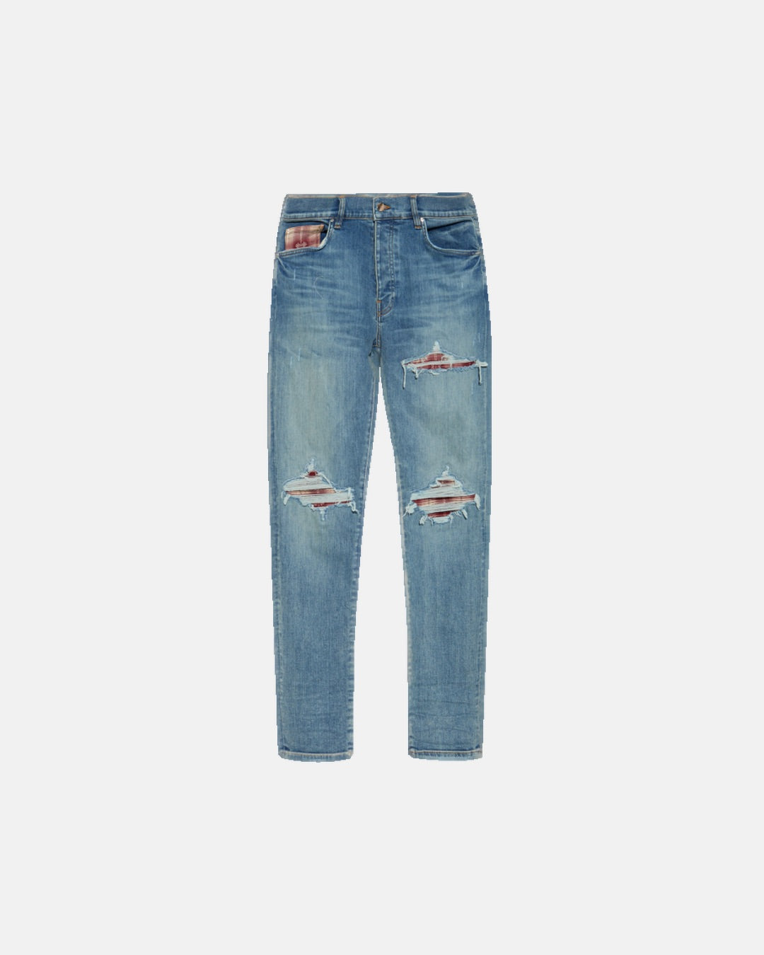 Ma Quad Plaid Mx1 Jean True Indigo