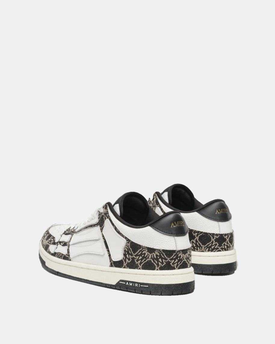 Ma Quad Skel Top Low Black/White