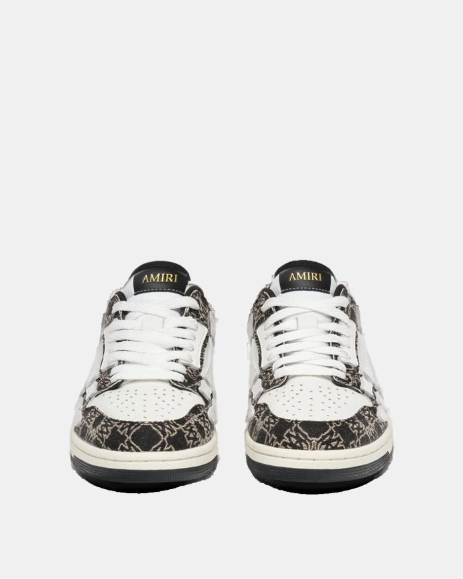 Ma Quad Skel Top Low Black/White