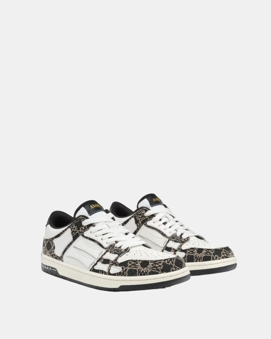 Ma Quad Skel Top Low Black/White