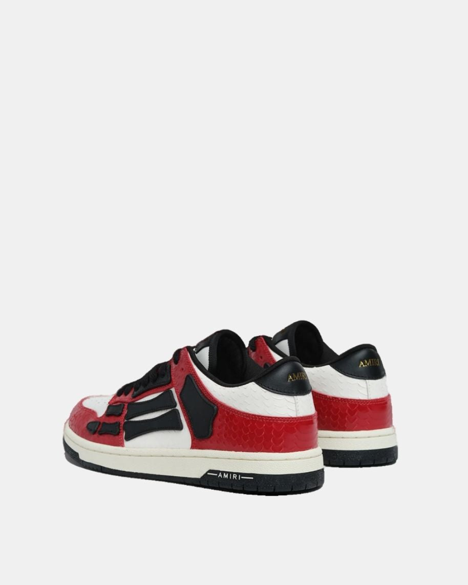 Snake Skel Top Low Red