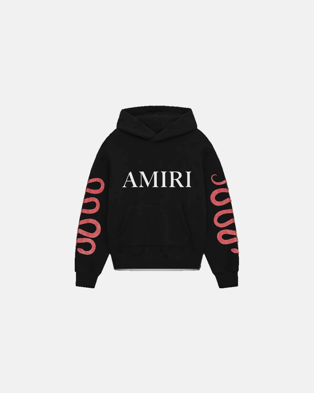 Snake Hoodie Black