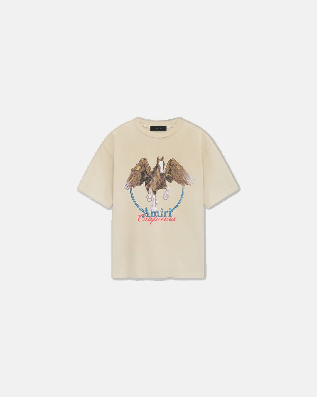 Vintage Wash Pegasus Tee Alabaster