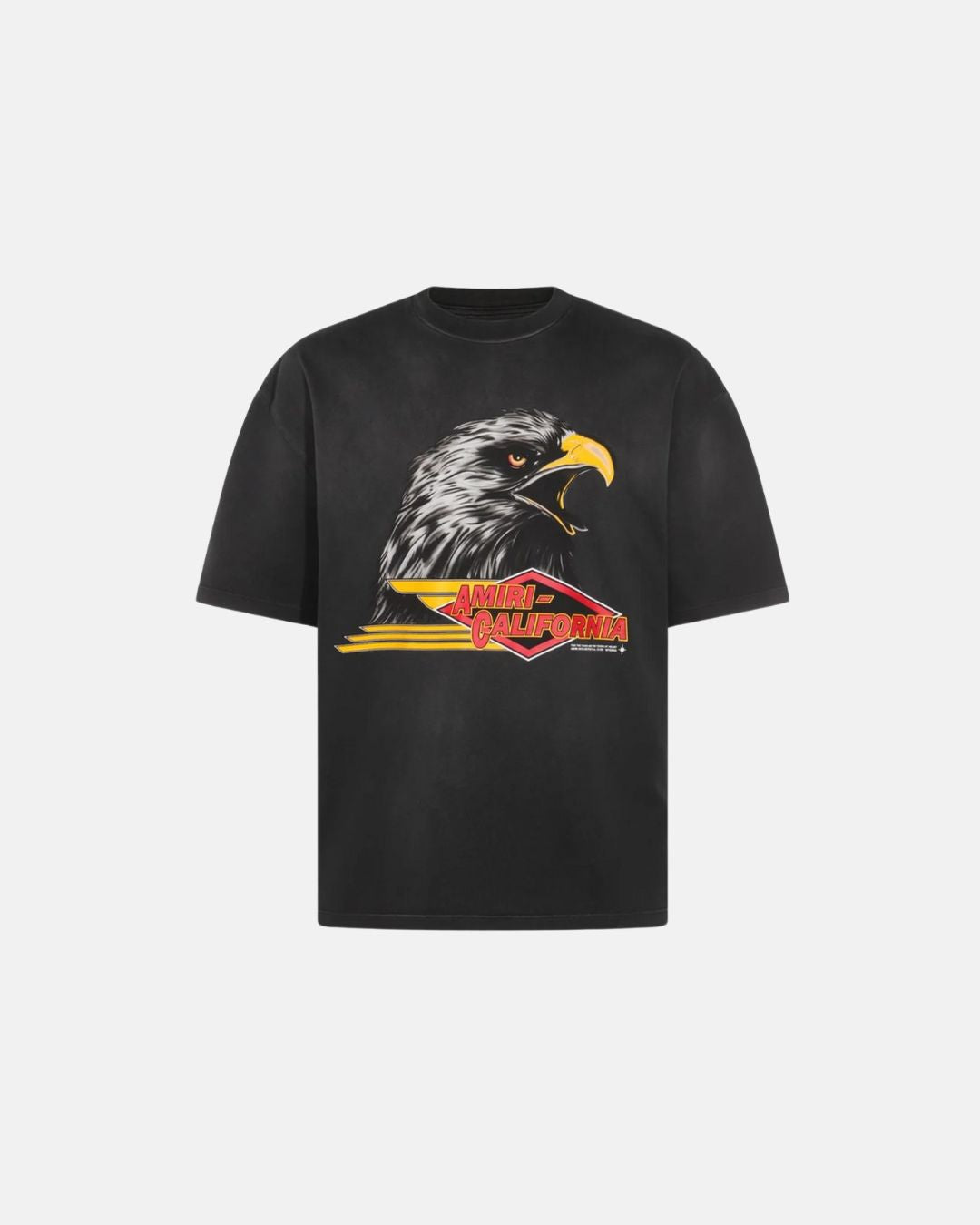 Ma Amiri Eagle Oversized Tee Black