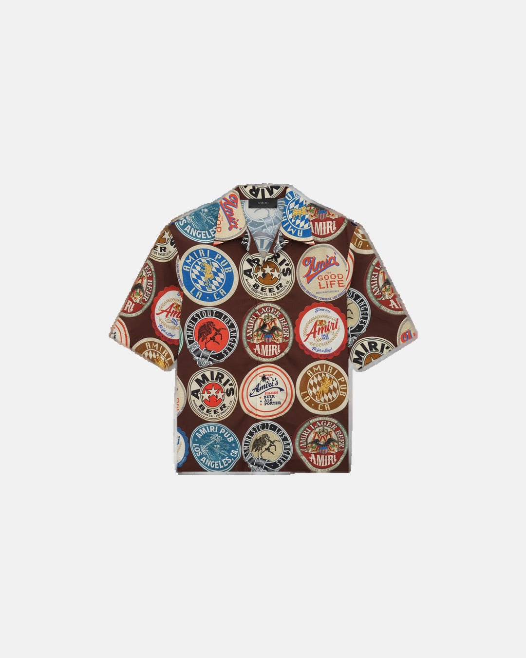 Coasters Bowling Shirt Chocolate
