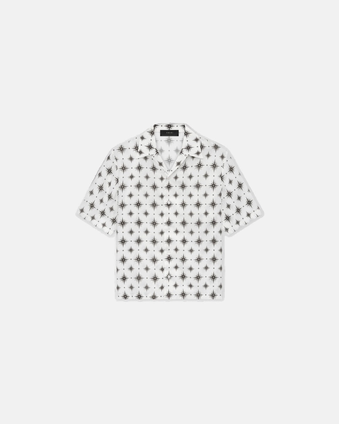 Micro Starburst Camp Shirt Ivory