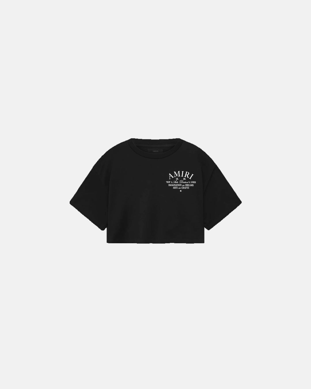 Arts District Cropped Tee Black