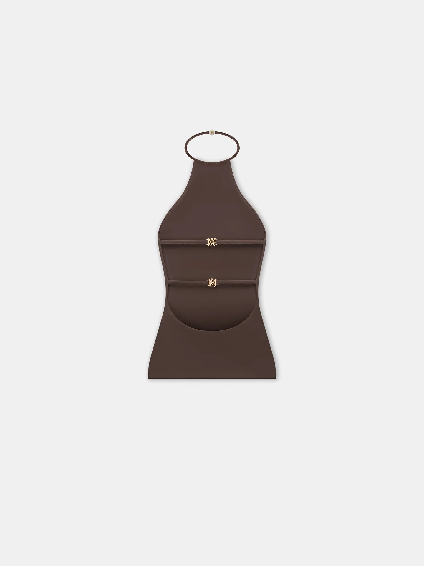 Ma Halter Top Walnut Brown