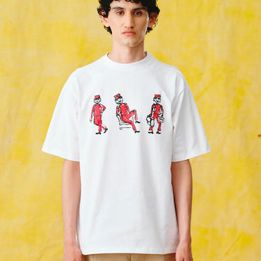 Late Checkout White Bellboy Tee