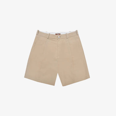 Late Checkout Beige Shorts