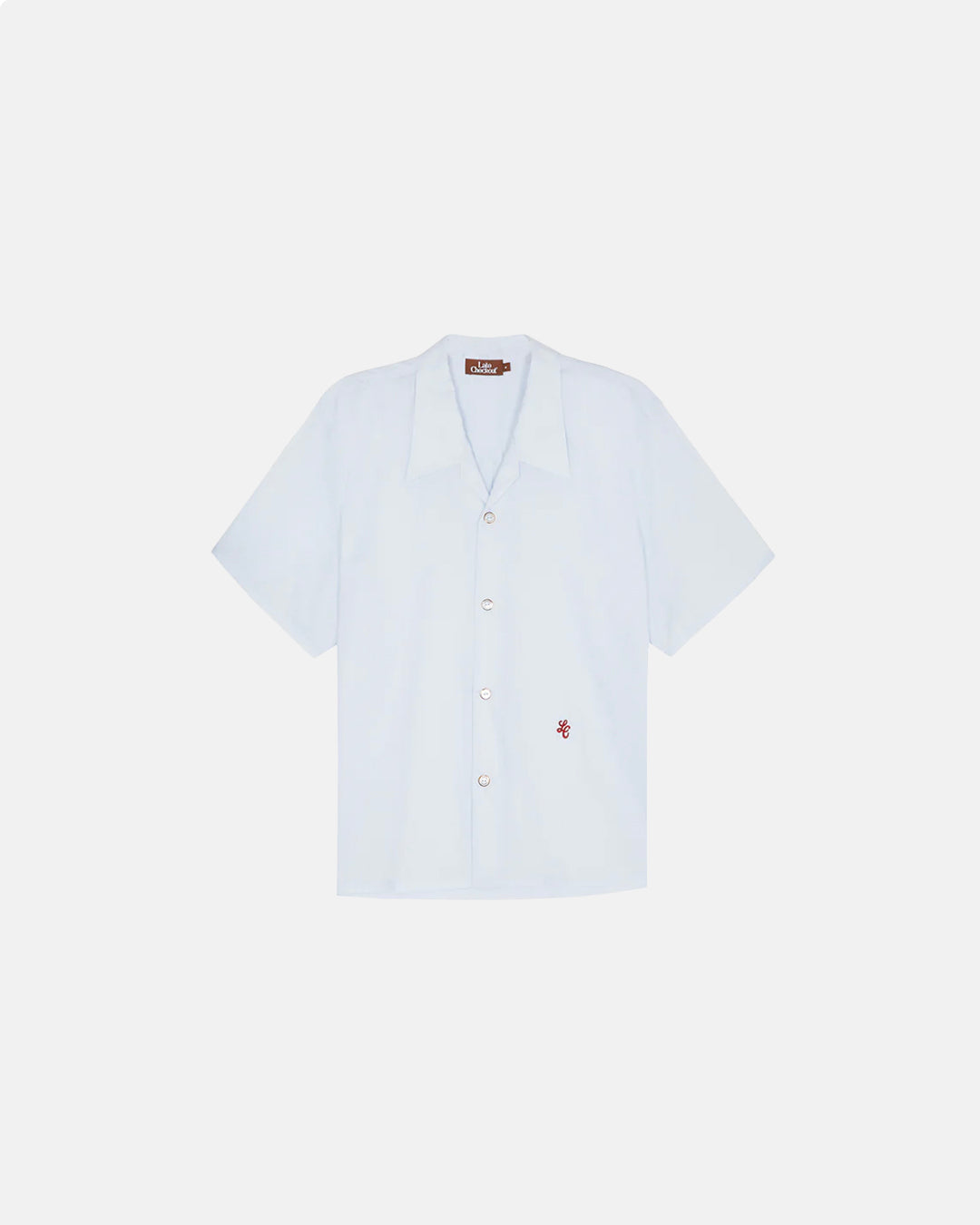 Ice Blue Short Sleeve Shirt