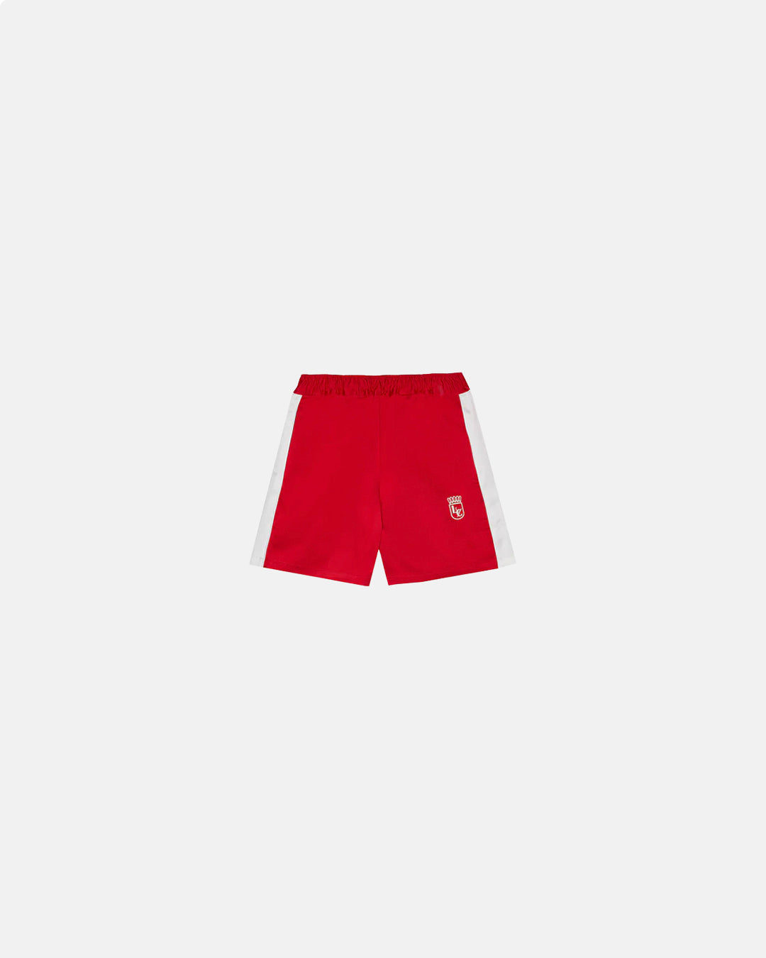 Red Grand Hotel Satin Shorts