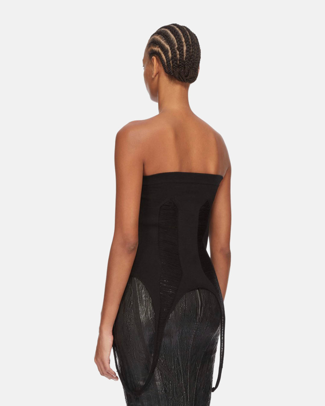 Tanja Strapless Top Black