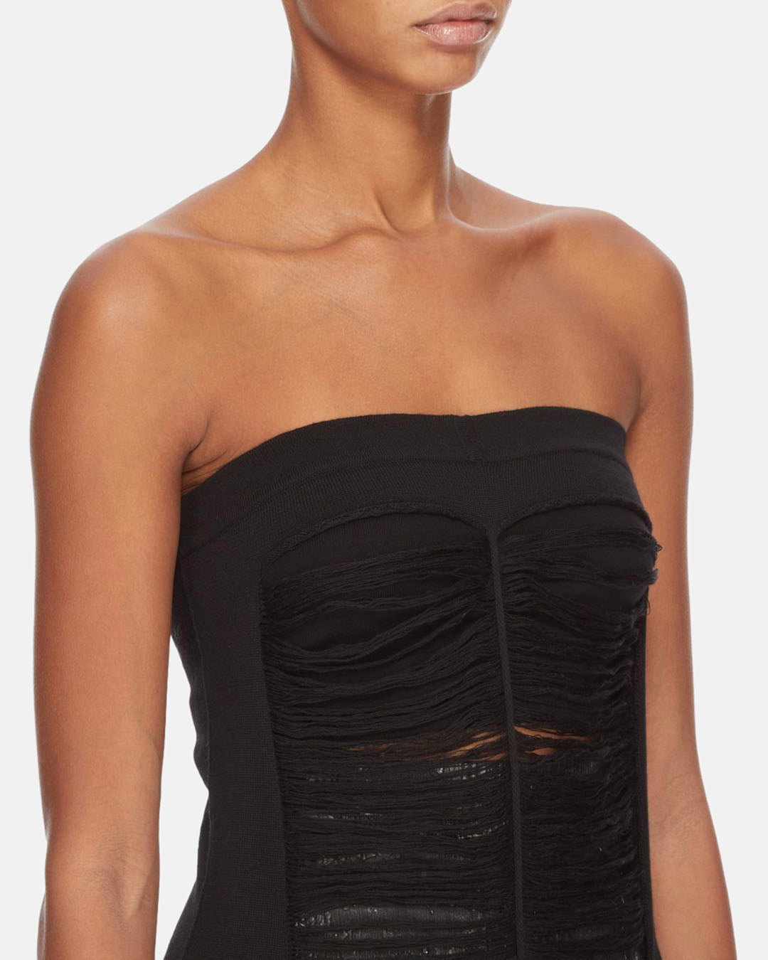 Tanja Strapless Top Black