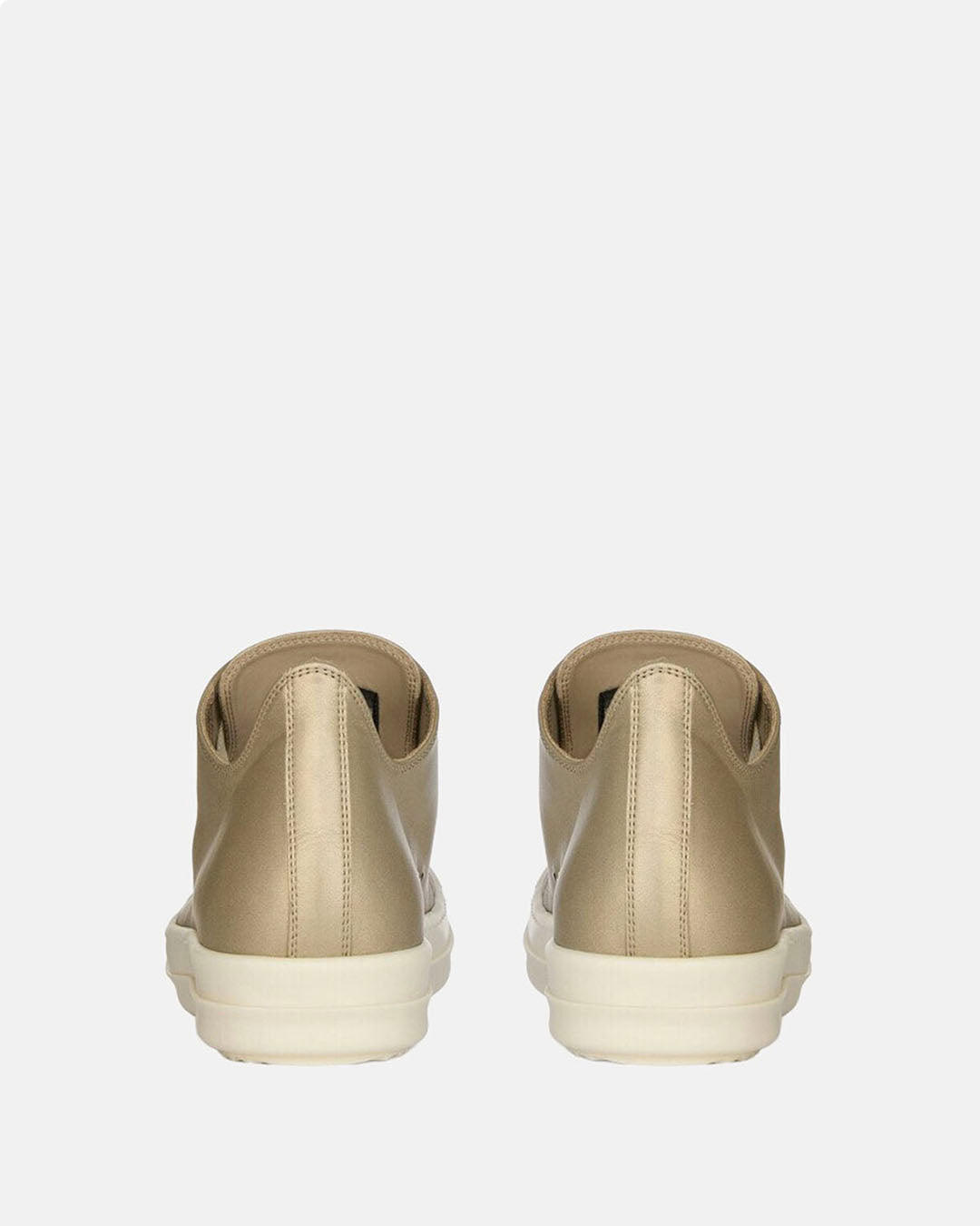 Low Top Leather Sneaker Gold/Milk/Milk