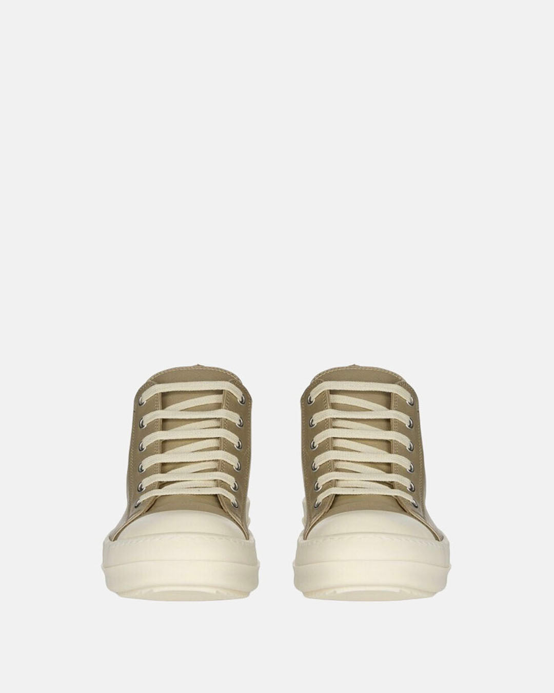 Low Top Leather Sneaker Gold/Milk/Milk