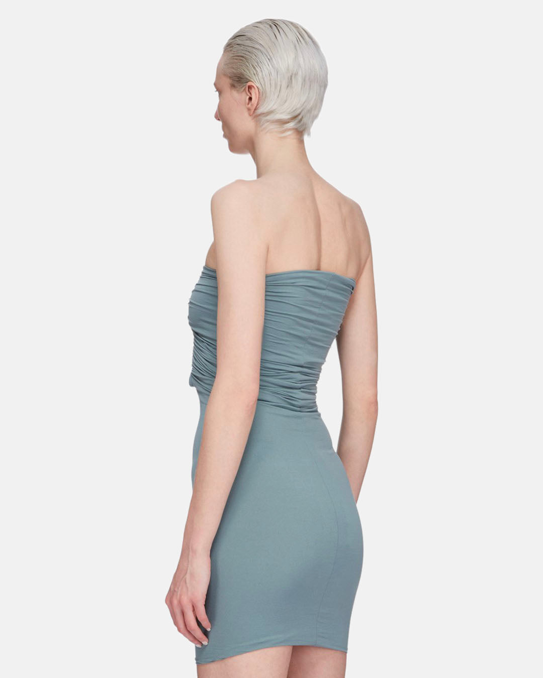 Jersey Prong Knit Dress Mouthwash