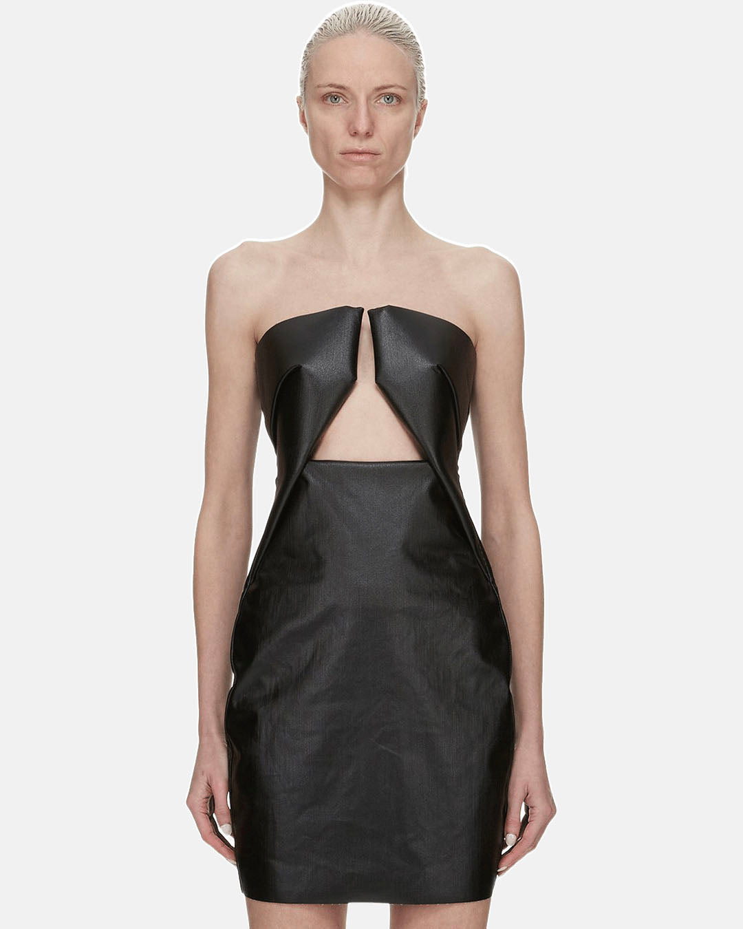 Prong Mini Dress Black