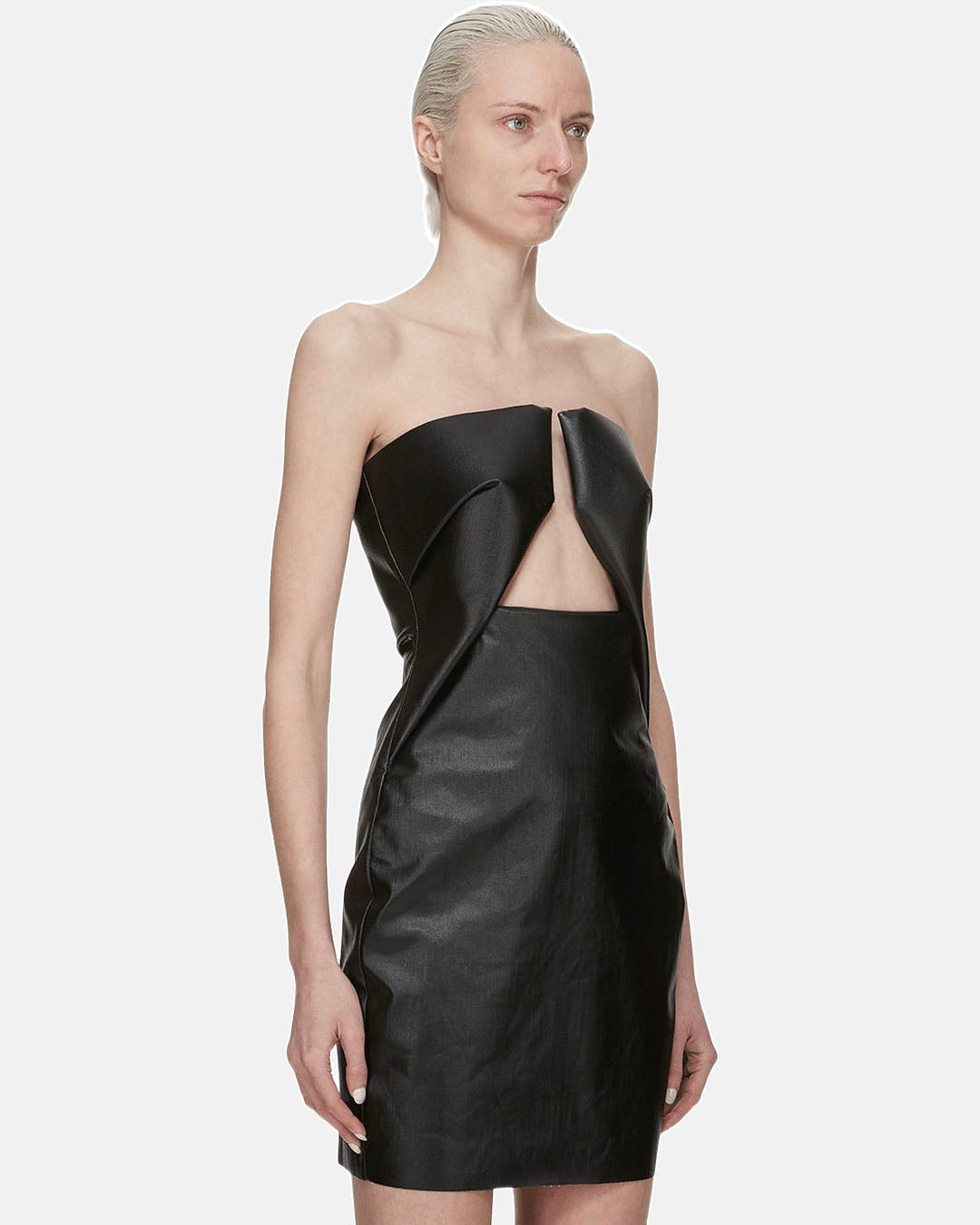 Prong Mini Dress Black