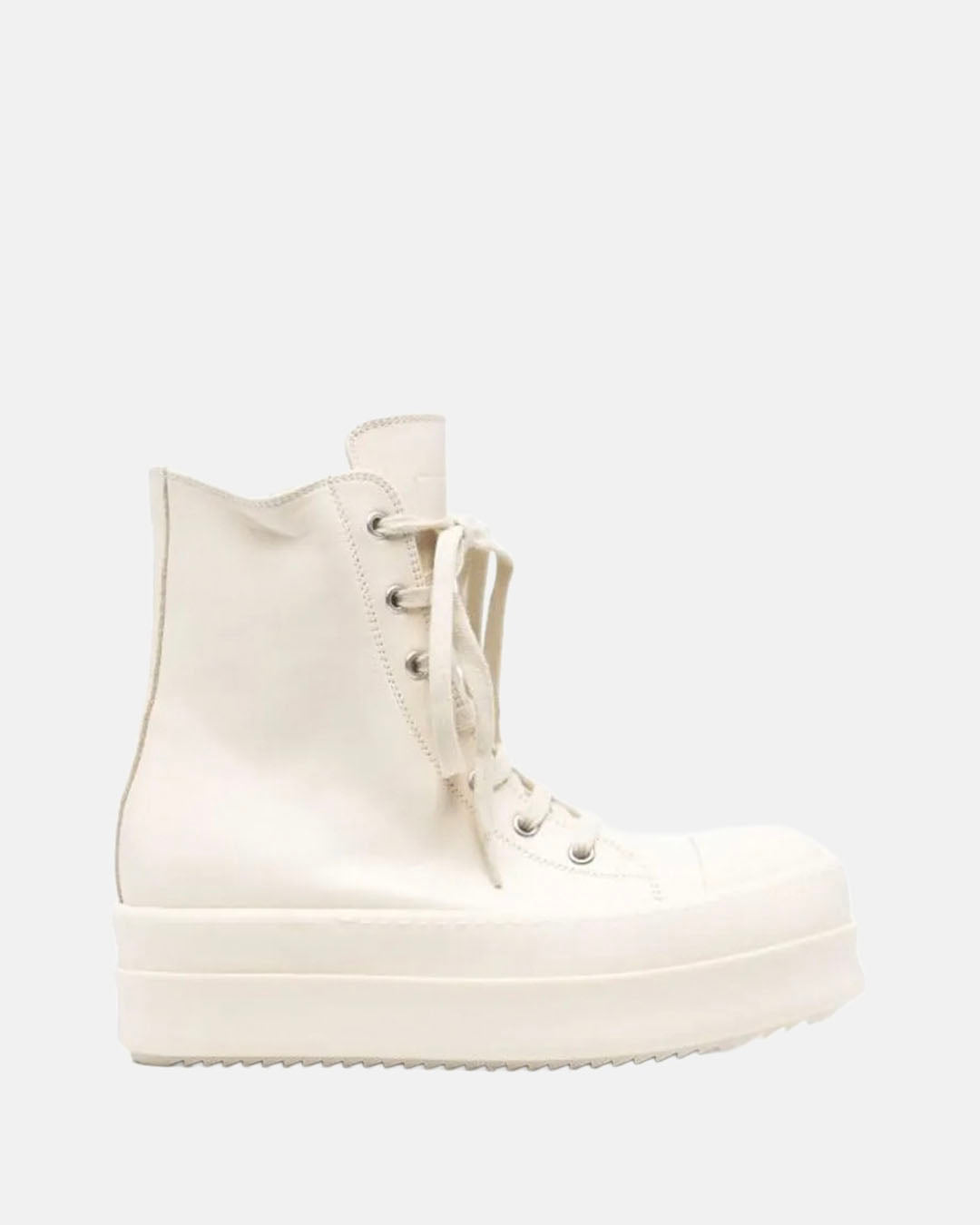 Hi Top Mega Bumper Leather Sneaker Milk/Milk/Milk
