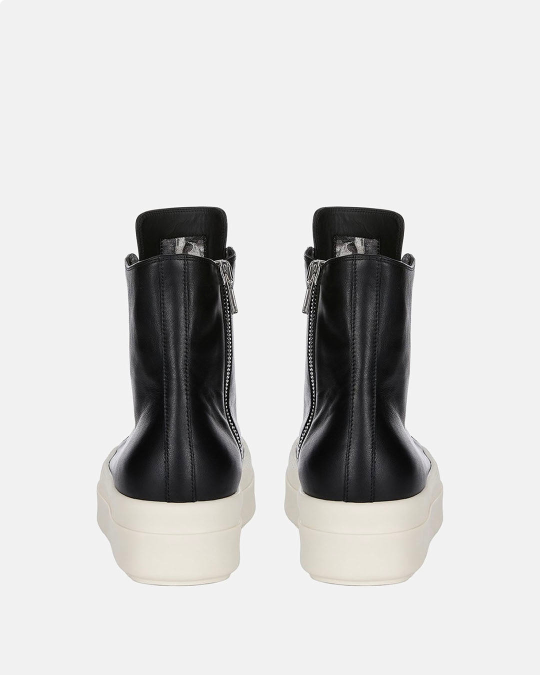 Hi Top Mega Bumper Leather Sneaker Black/Milk/Milk