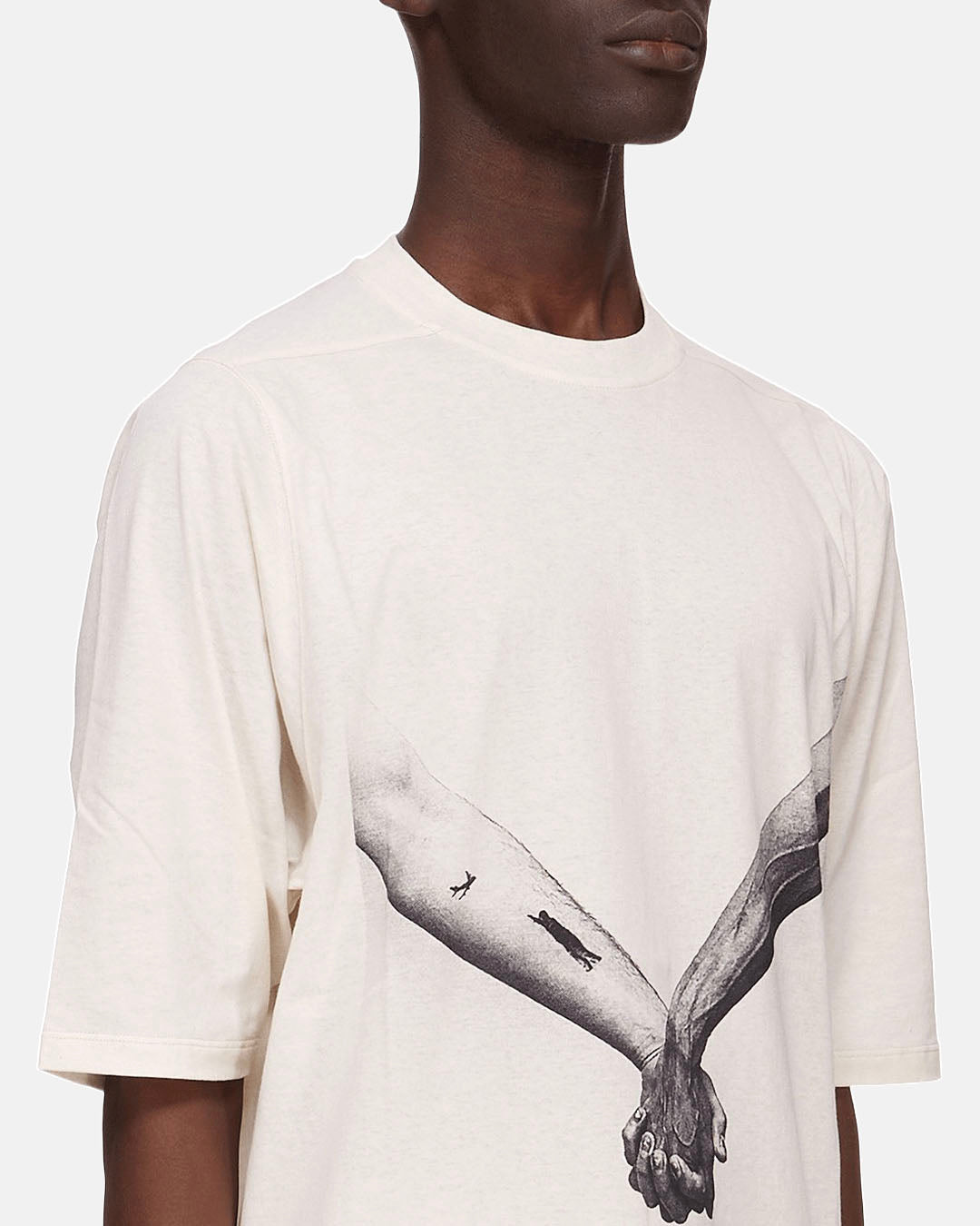 Jumbo Ss T shirt Natural/Black