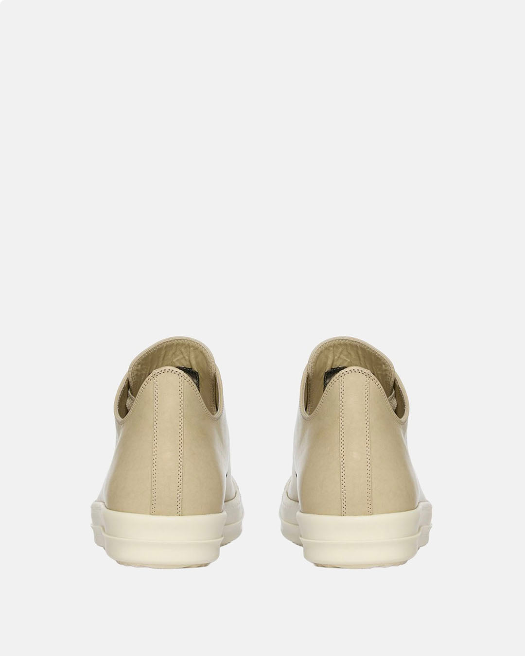 Low Top Leather Sneaker Parchment/Milk/Milk