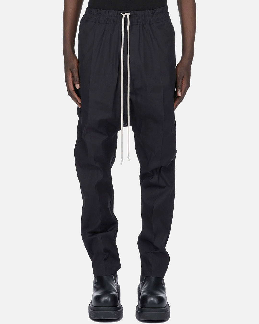 Drawstring Pants Black