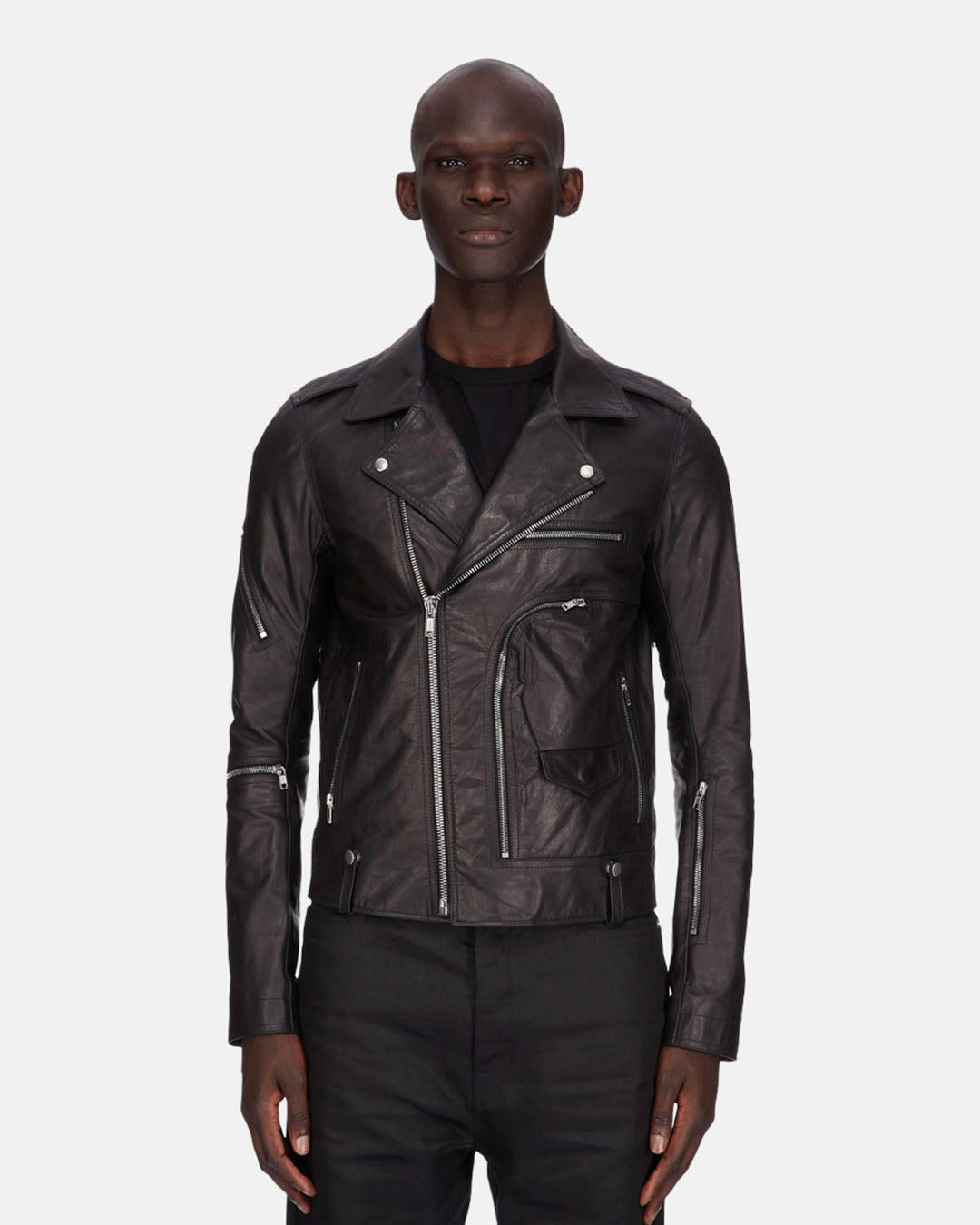 Bauhaus Leather Jacket Black
