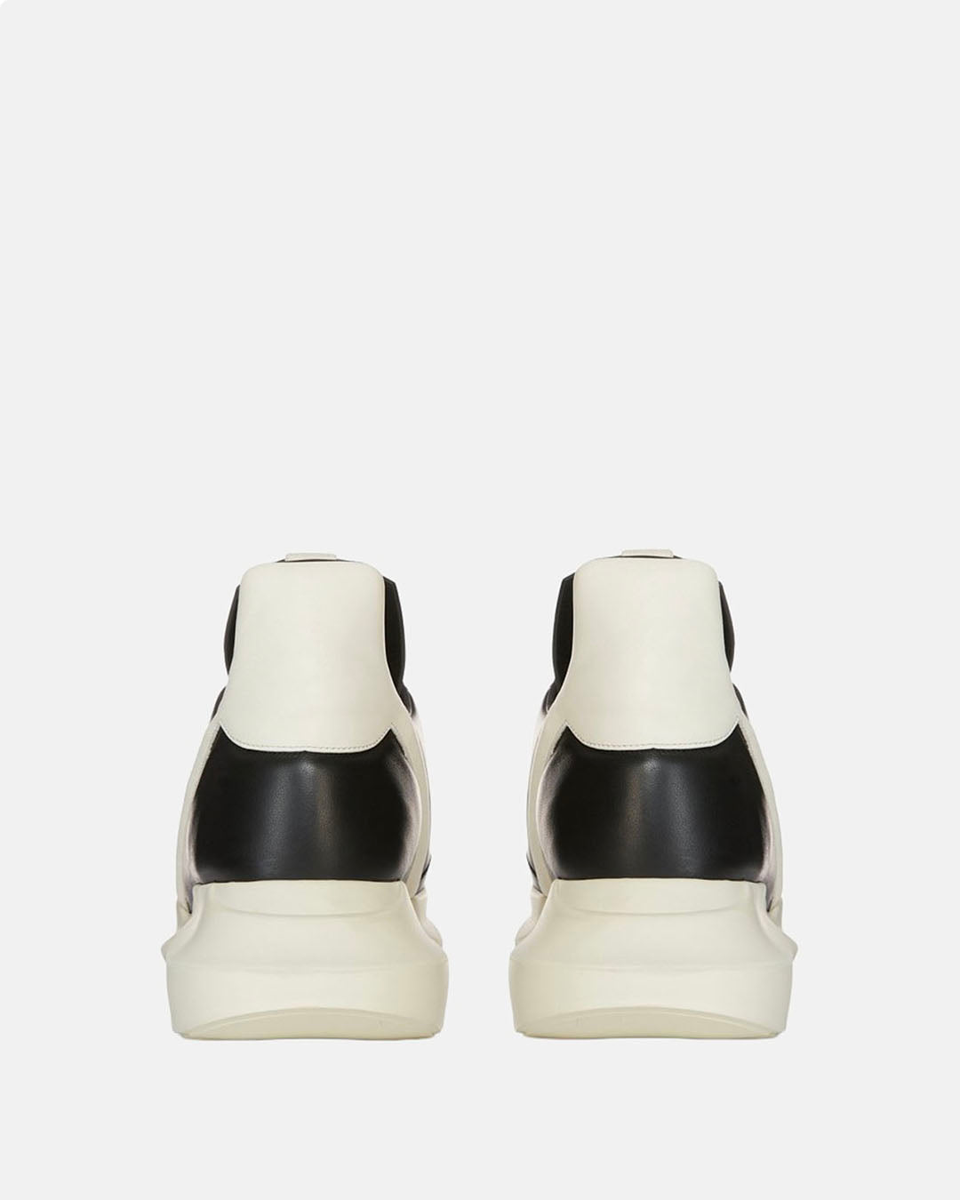 Geth Runner Leather Sneaker Black/Milk/Milk