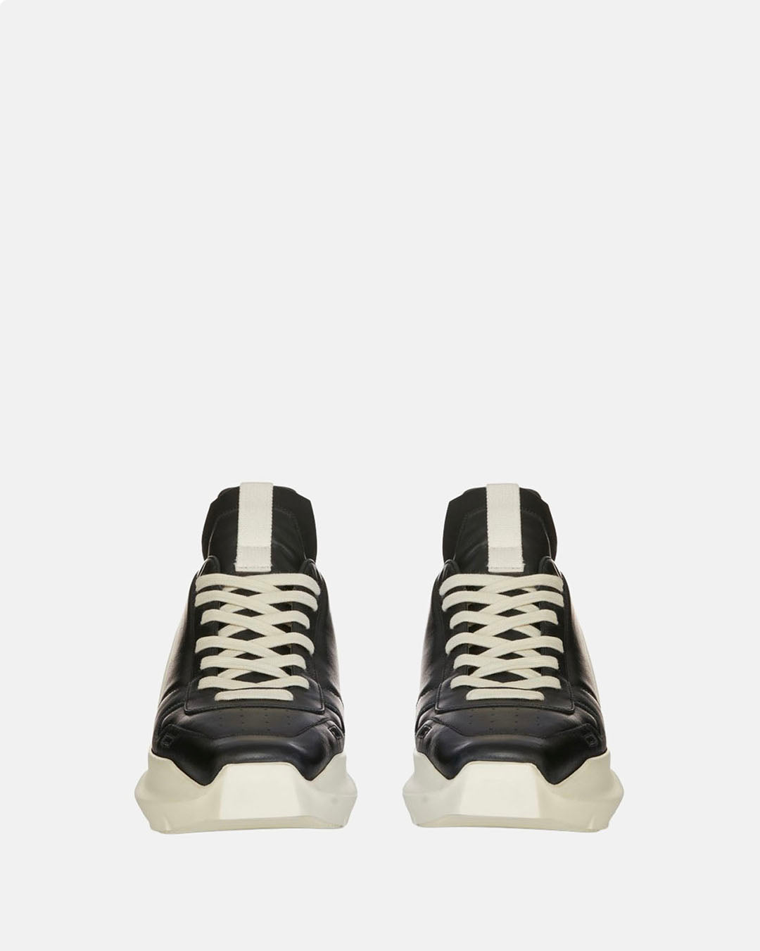 Geth Runner Leather Sneaker Black/Milk/Milk
