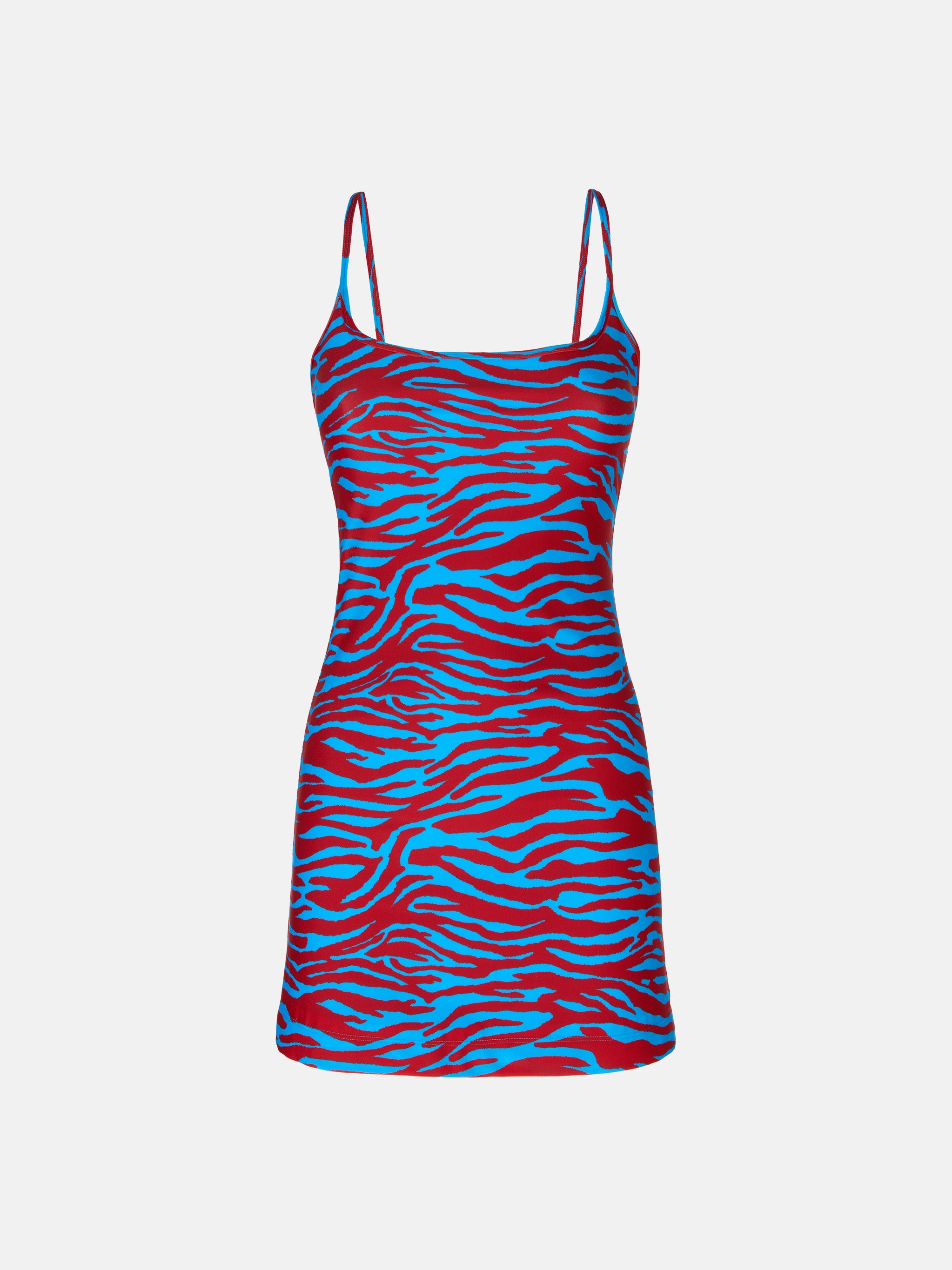 The Attico Mini dress Red/turquoise