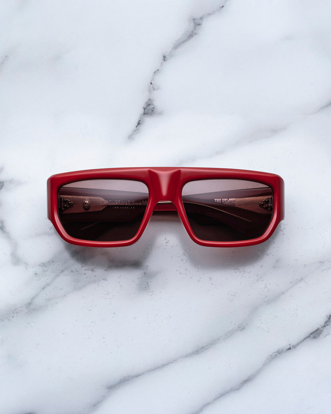 Jacques Marie Mage Vicious Vermillion Inui Deep Brown Cr39 Silver