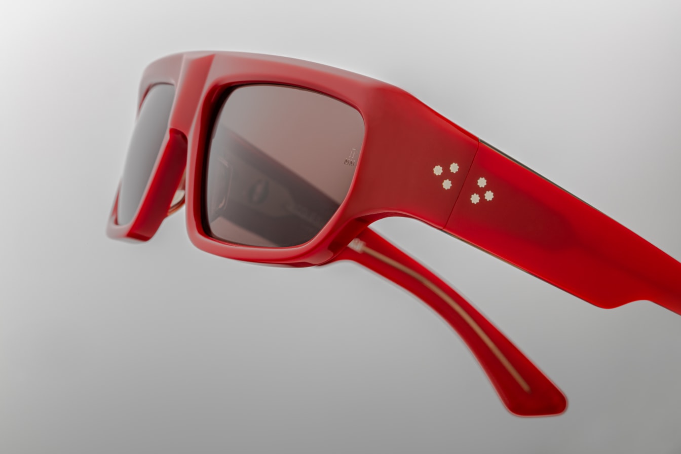 Jacques Marie Mage Vicious Vermillion Inui Deep Brown Cr39 Silver