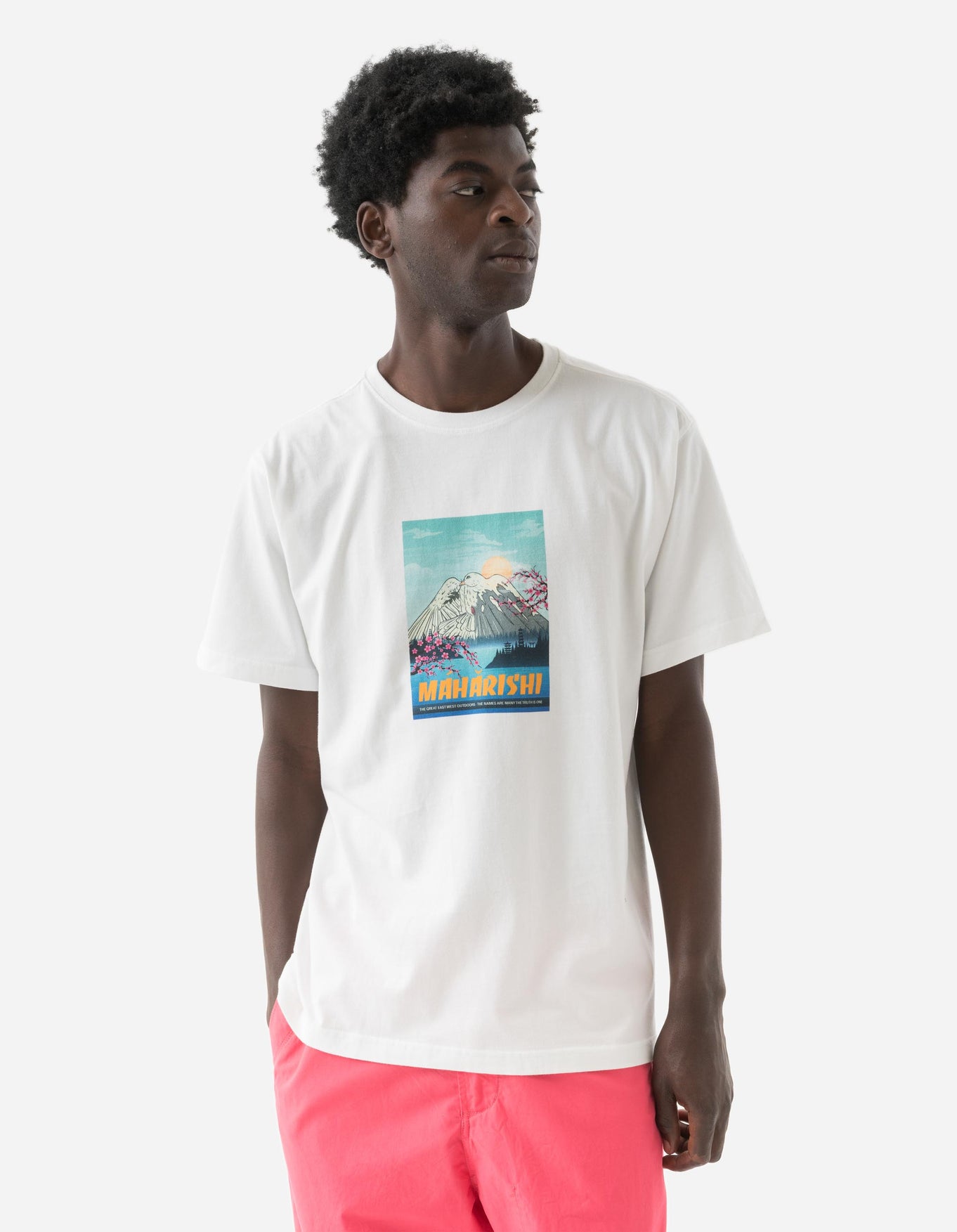 Mountain T Shirt White