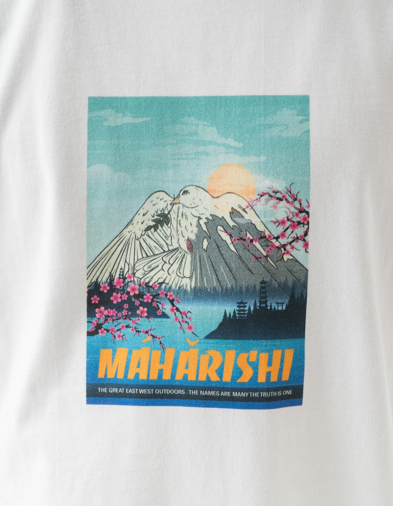 Mountain T Shirt White