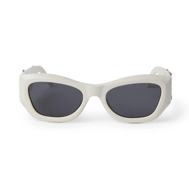 Palm Angels Canby Sunglasses White Dark Grey