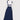 Kenzo Long Frilled Dress Midnight Blue