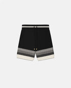 Ma Striped Short Black / Grey